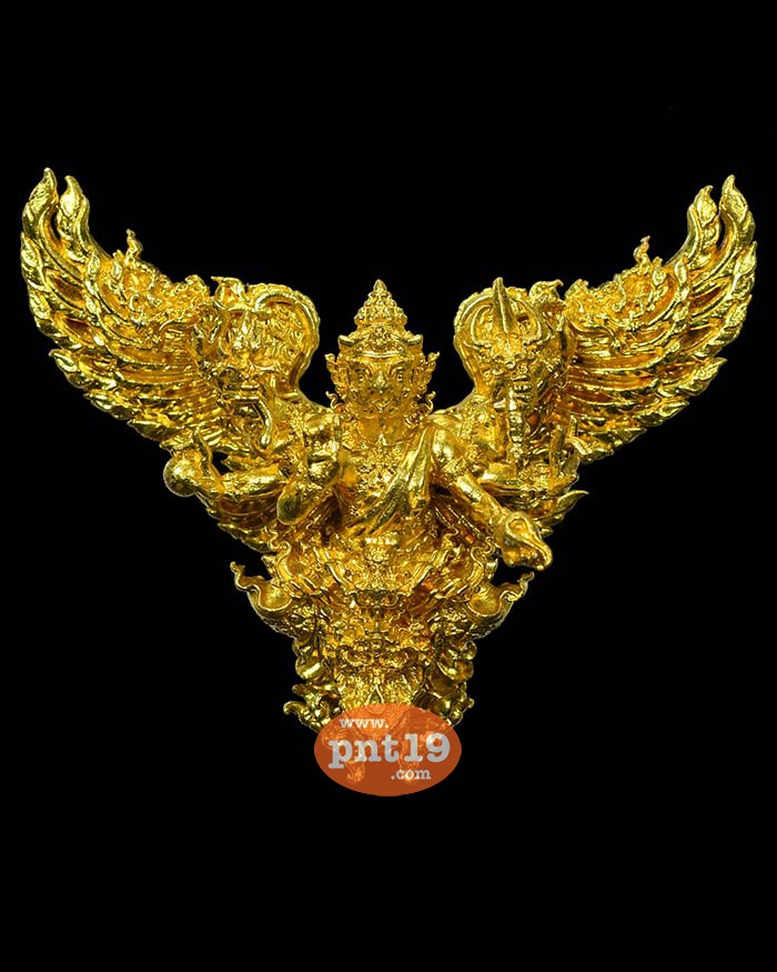 พญาครุฑเศรษฐีอนันตทรัพย์ ( 4 ซ.ม. ) 1.6 มหาชนวนทองจังโก้ พระอาจารย์วิรุต วัดสันมะเหม้า