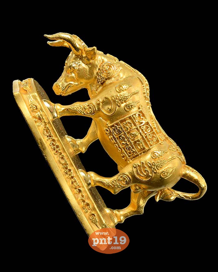 วัวธนู รุ่นแรก ธมฺมสาโร กะไหล่ทอง อุดผงว่าน หลวงปู่พวง วัดโคกตาสิงห์(เทพนรสิงห์)