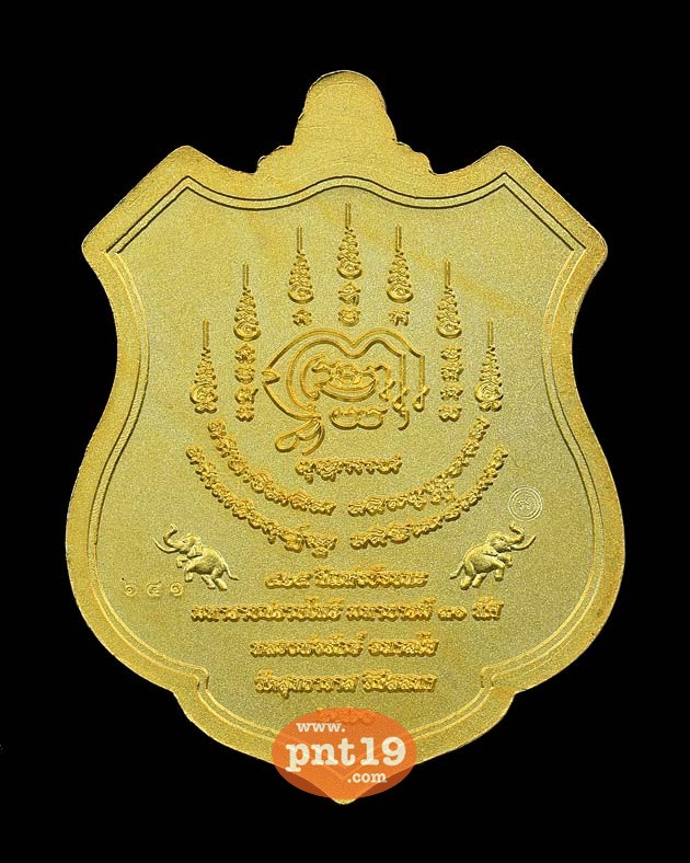 เหรียญมหาราชปราบไพรี มหาบารมี 30 ทัศ เนื้อกะไหล่ทองลงยาลายธงชาติ หลวงพ่อรักษ์ วัดสุทธาวาสวิปัสสนา