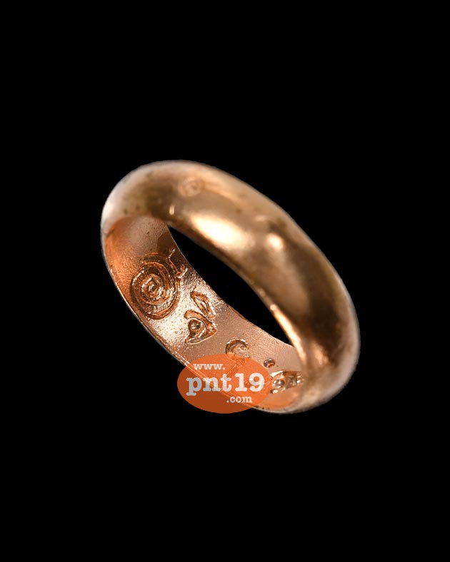 แหวนปลอกมีดประกาศิต นิ้วเพชร เนื้อทองแดง (มี Size 61) อาจารย์เปลี่ยน หัทยานนท์ ฆราวาสเขาอ้อ