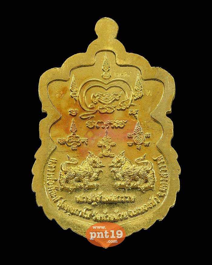 เหรียญเศรษฐีข้ามศตวรรษ 29. ทองทิพย์ลงยาธงชาติ หลวงปู่พัฒน์ วัดห้วยด้วน (วัดธารทหาร)